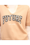 Pull Col Polo Manches Courtes - From Future