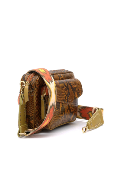 Sac Bandoulière Big Charly Python Ranch - Claris Virot