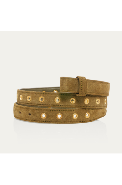 Baby Ceinture Veau Velours Oeillets - Claris Virot