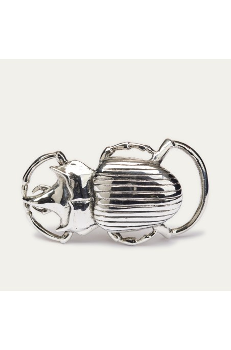 Claris Virot - Boucle Beetle - Argent