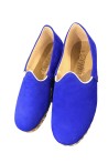 Classic Uni - Saanas - roy blue - bleu - slip-on - cuir